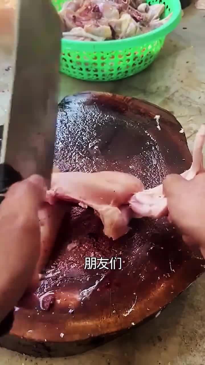 鸡肉的分割大法