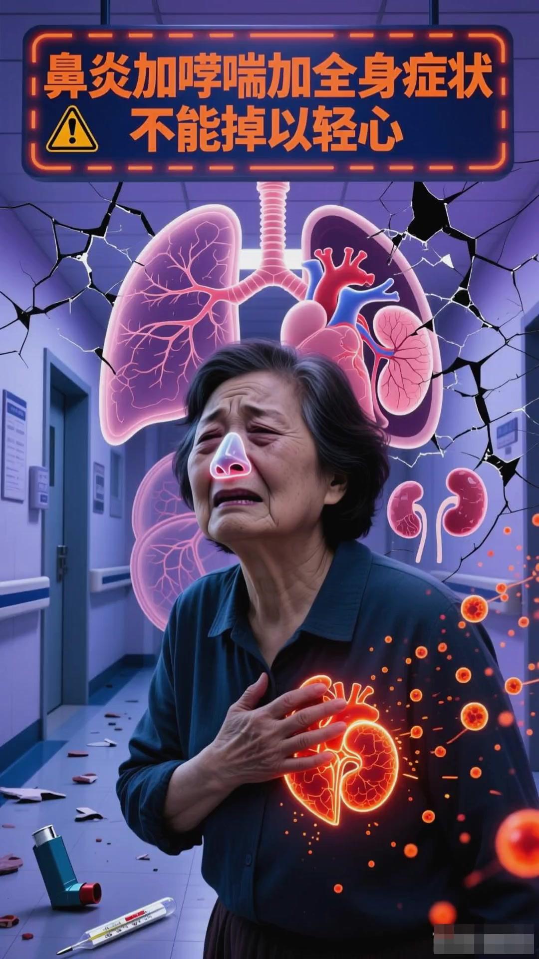 鼻炎十多年,竟然差点伤了心脏?这个病太会“伪装”了!