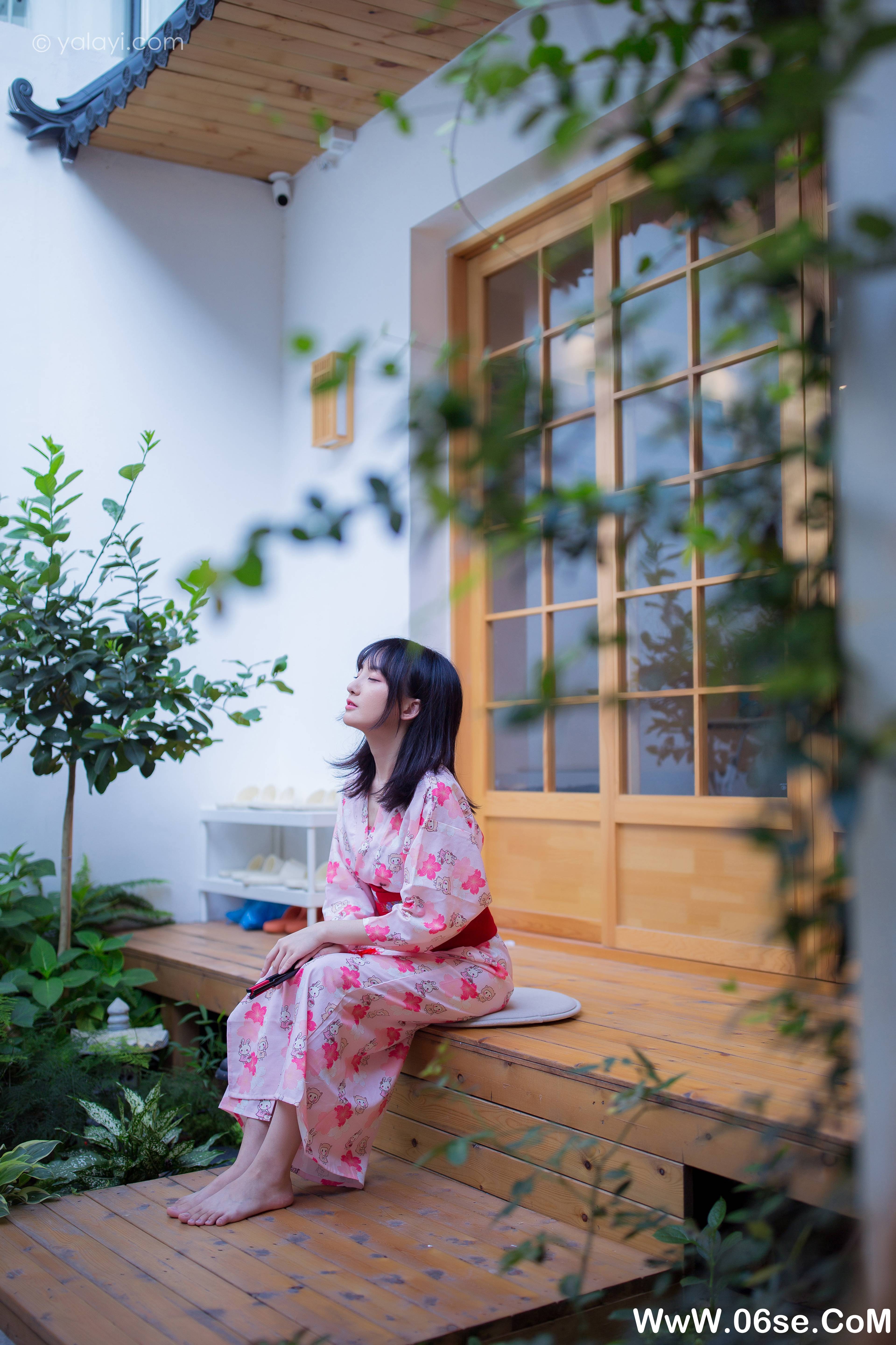 图片[6]-[YALAYI雅拉伊] 2020.09.24 NO.706  落落《樱花精灵》[40P+1P336M]-六色网