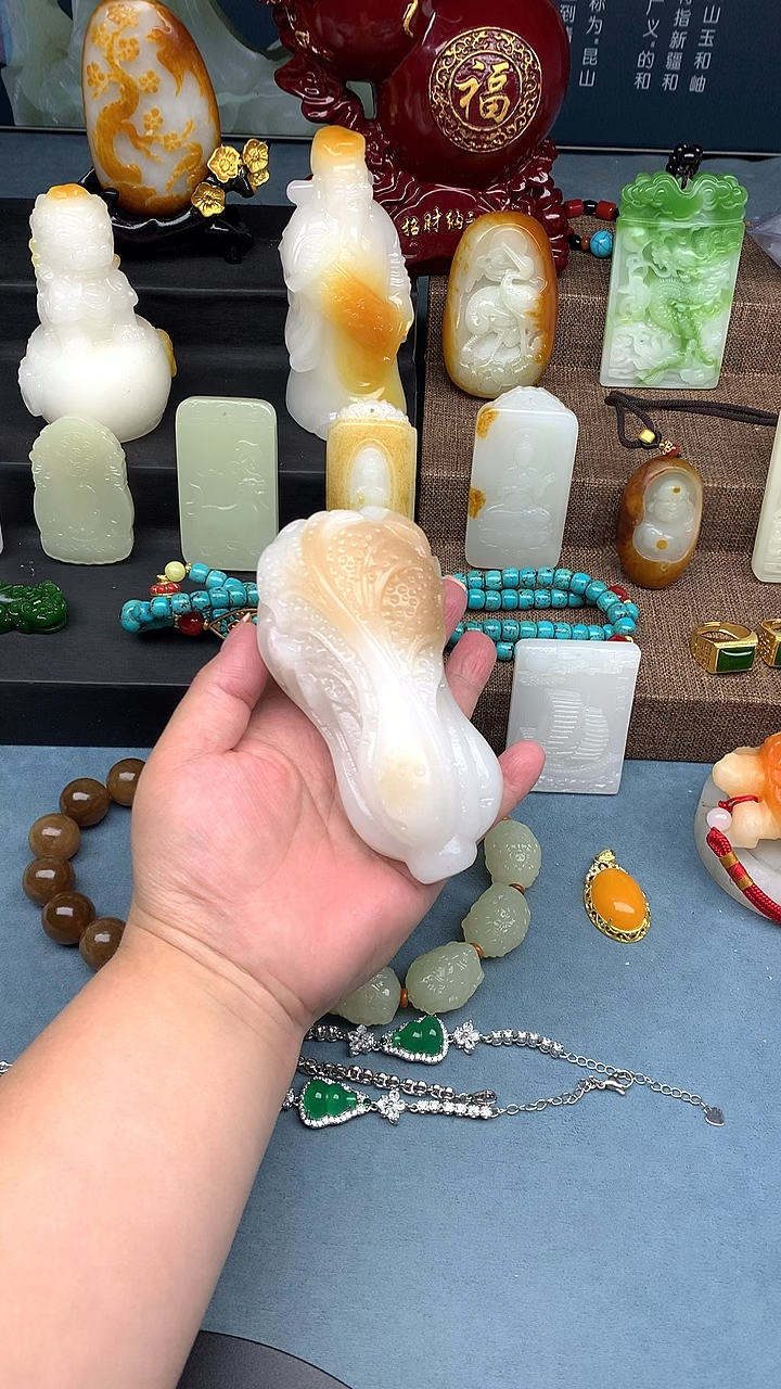 玉白菜,遇百财!