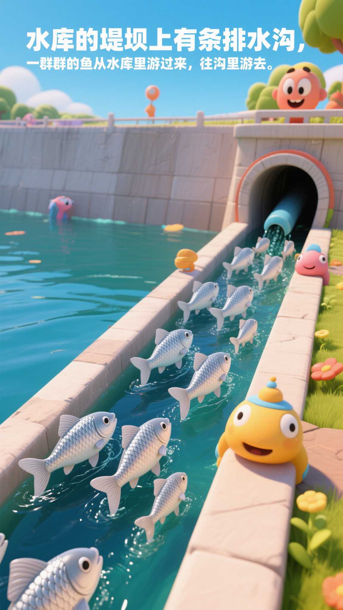 寓言故事-不盲从的鳊鱼