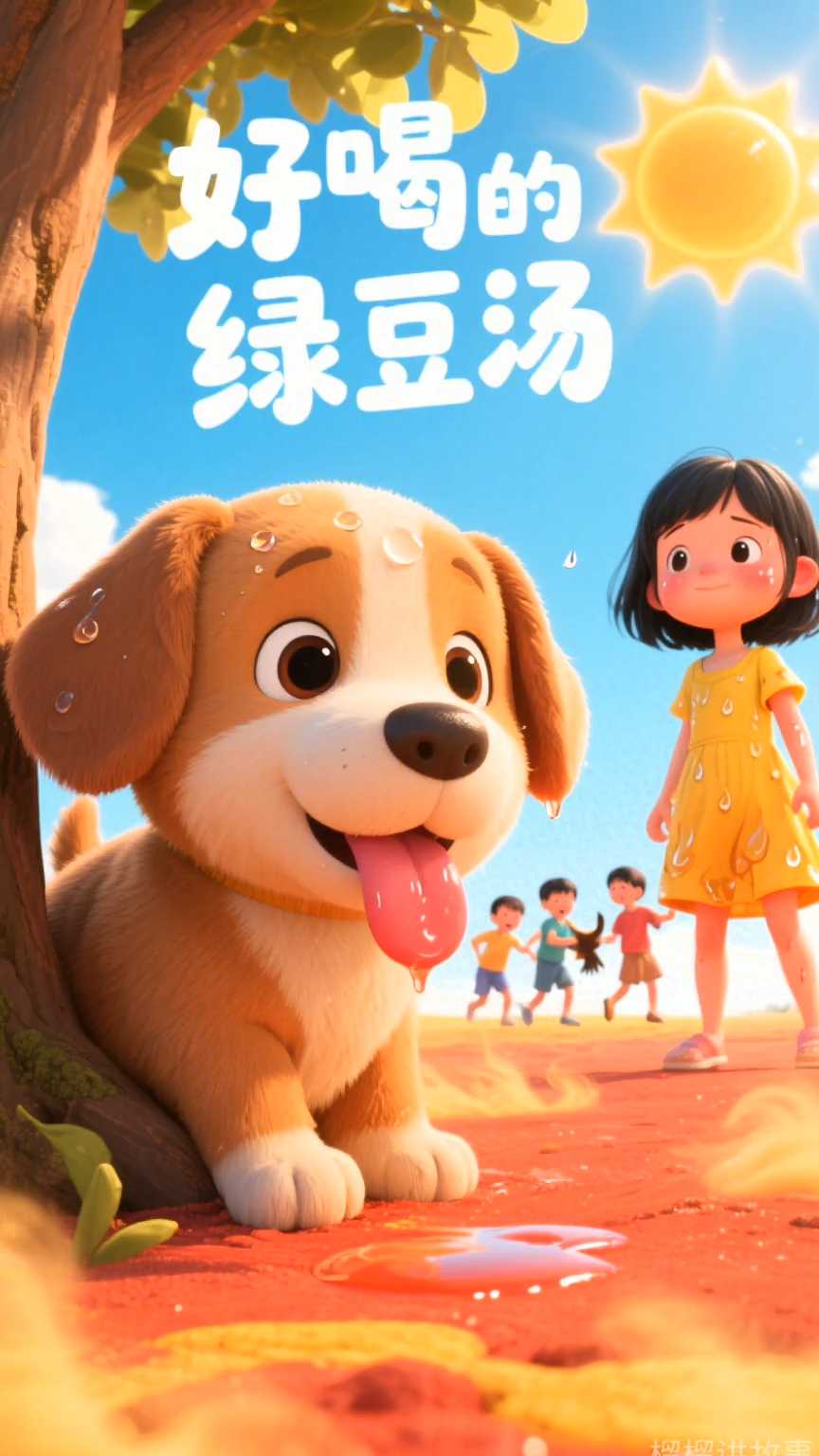 儿童小故事-好喝的绿豆汤