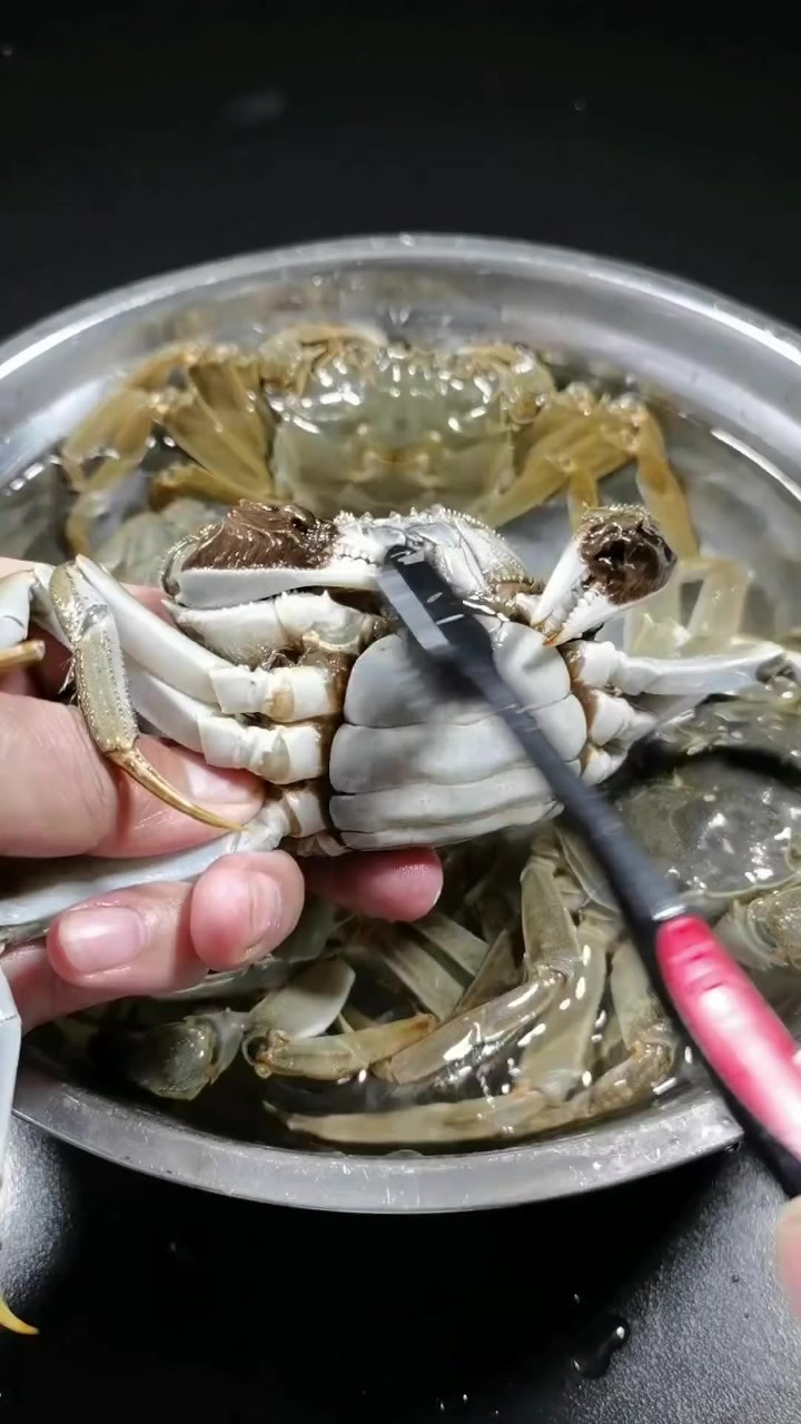 清蒸螃蟹和蒸水蛋都是美味,将它们组合成蟹蒸蛋更好
