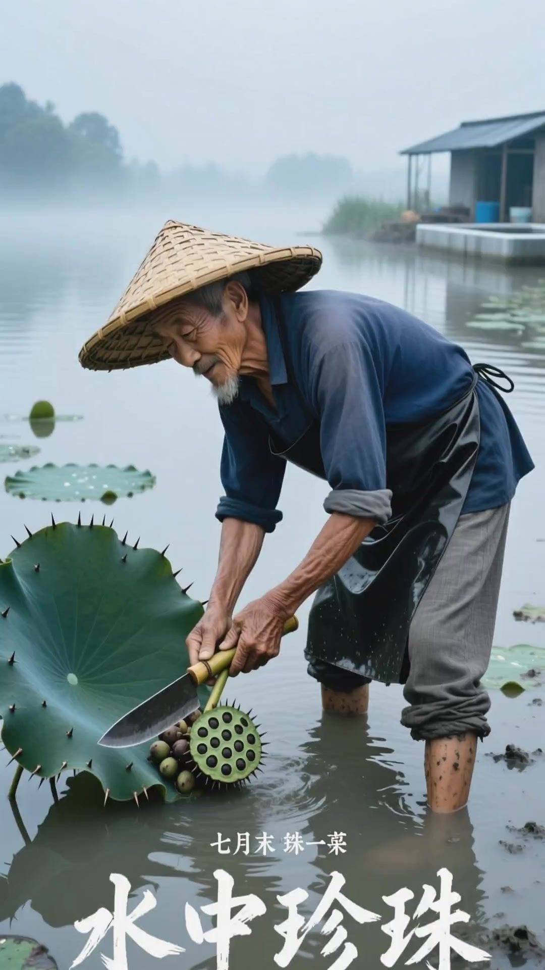 什么是芡实,他又是如何采摘的?