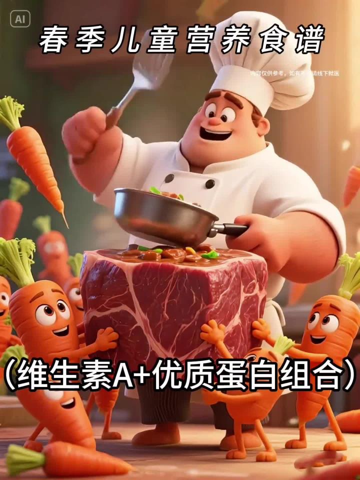 春季儿童营养食谱