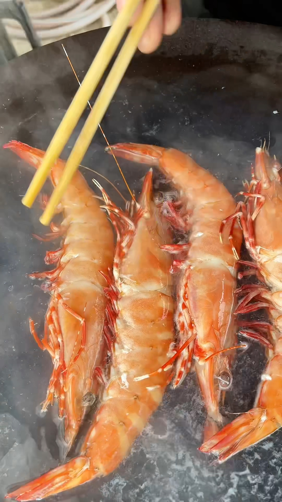 虾中贵族,野生红爪虾