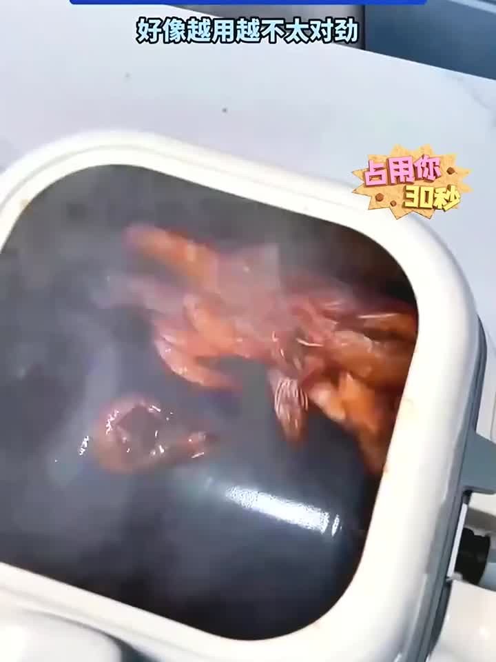 老婆为了不做饭!过年非要花几百买的自动炒菜机