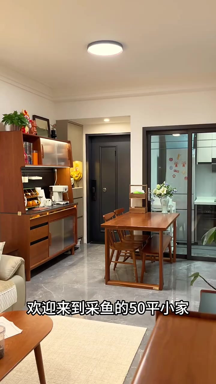 深圳50平｜20DIY灯箱，打造氛围感咖啡角