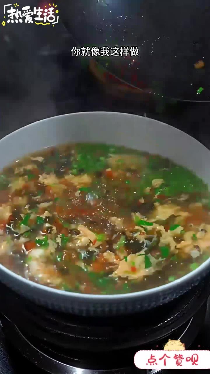 妈呀,这个番茄紫菜蛋花汤太鲜美了