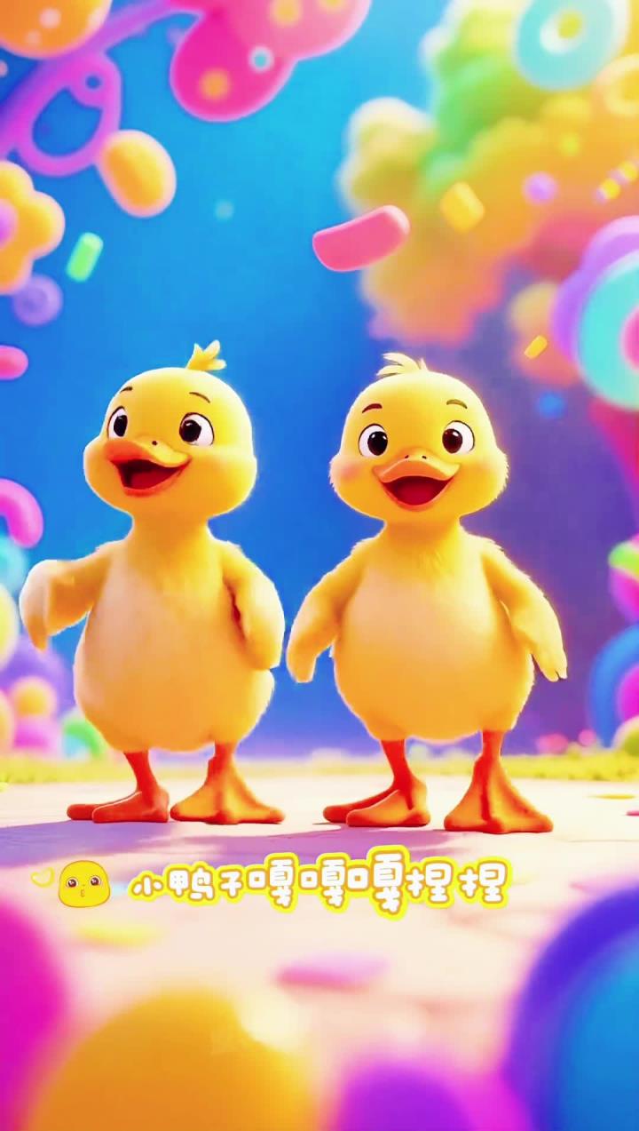 《小鸭子嘎嘎嘎》小兔子乖乖启蒙儿歌