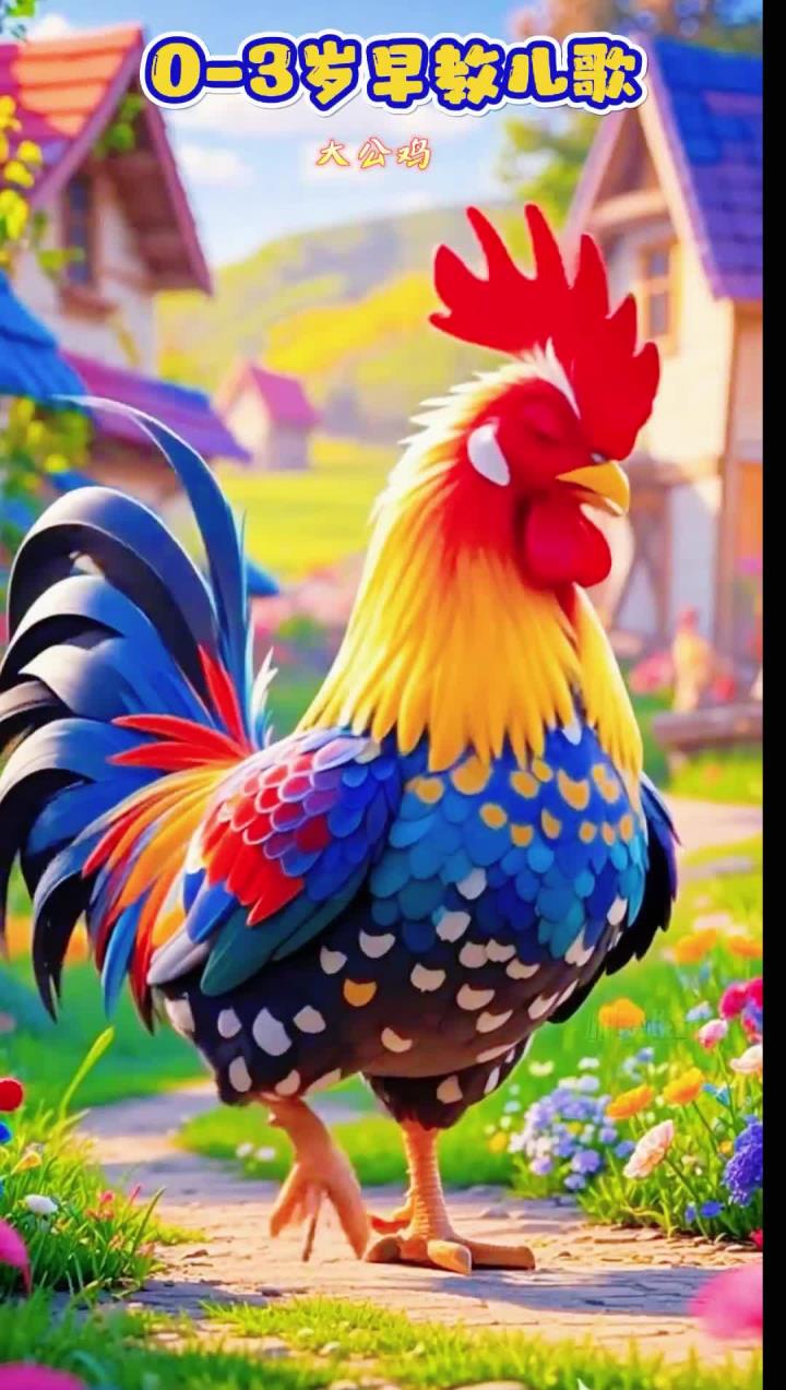 儿歌多多0-3岁儿歌大全 100首最火儿歌直播 儿歌自动连放100首《大公鸡》