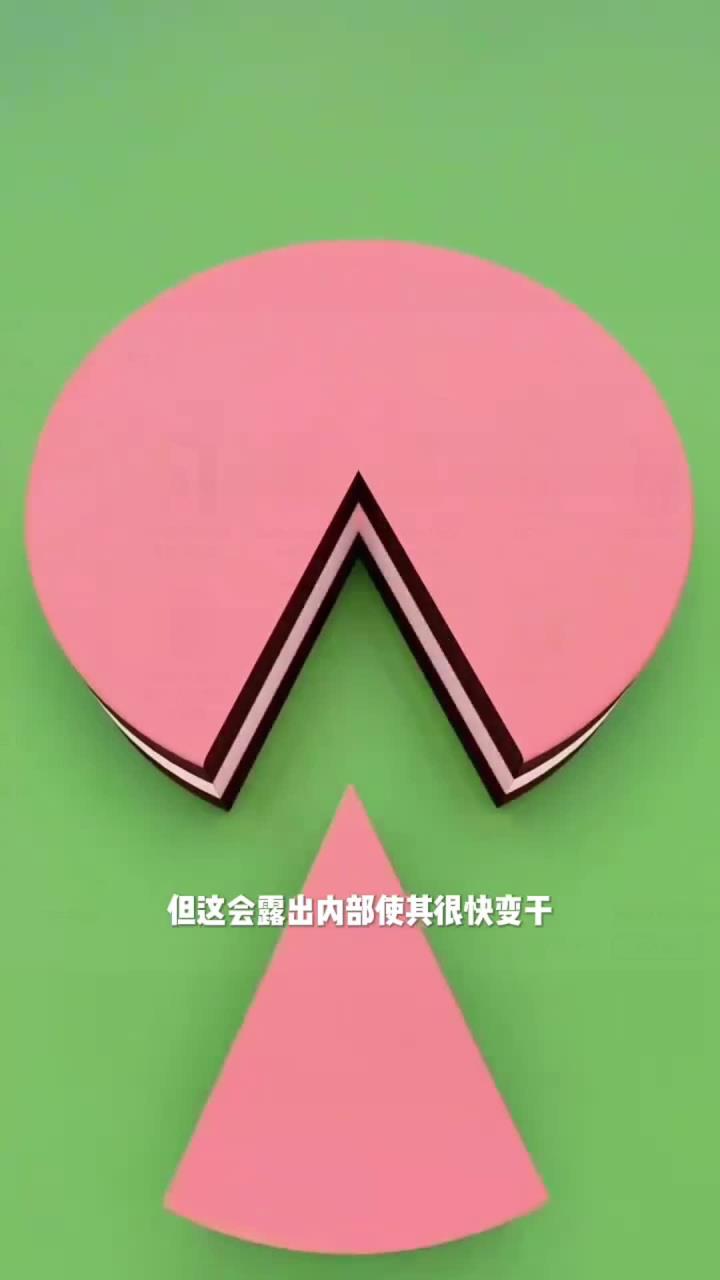最聪明的切蛋糕方式