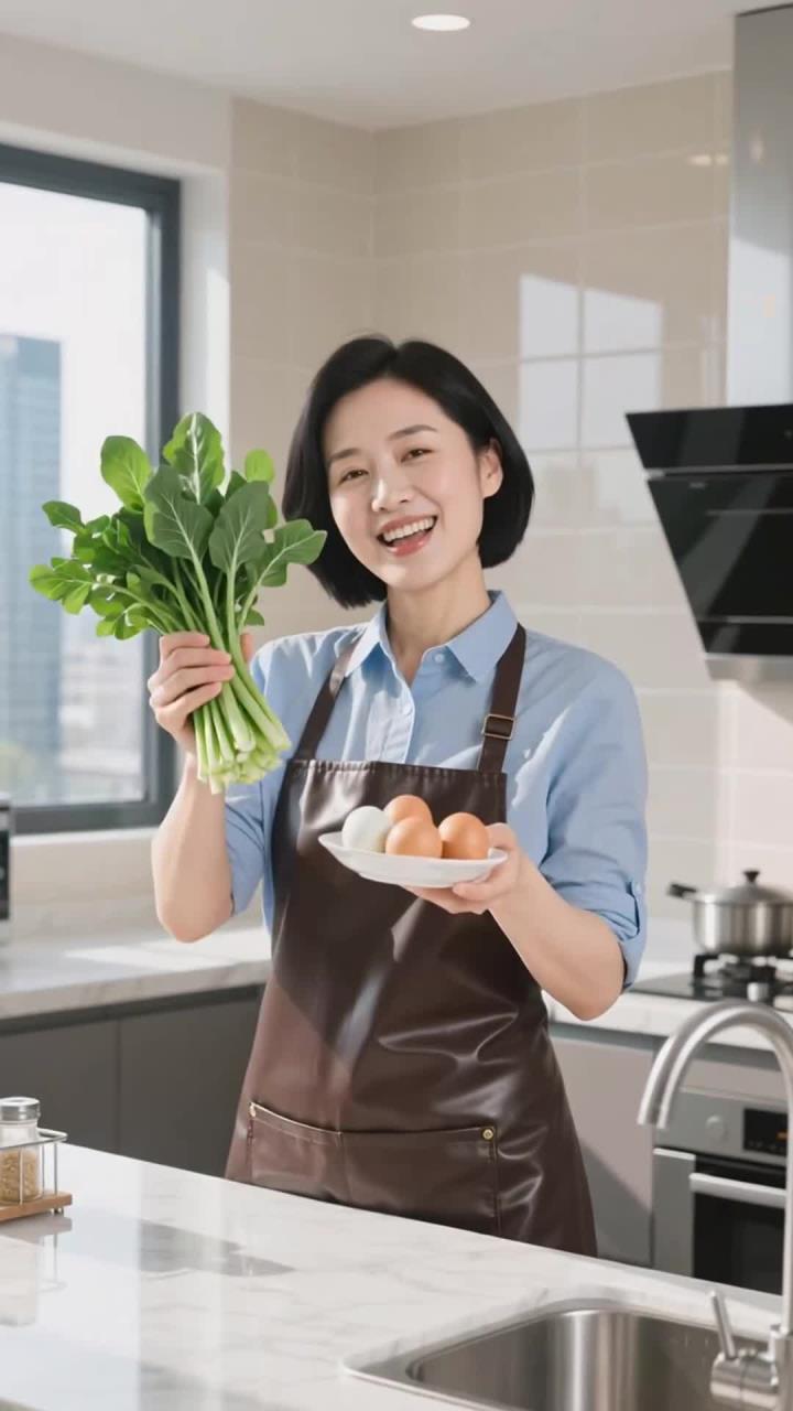 夏季宜食空心菜炒鸡蛋,清热凉血护肠胃