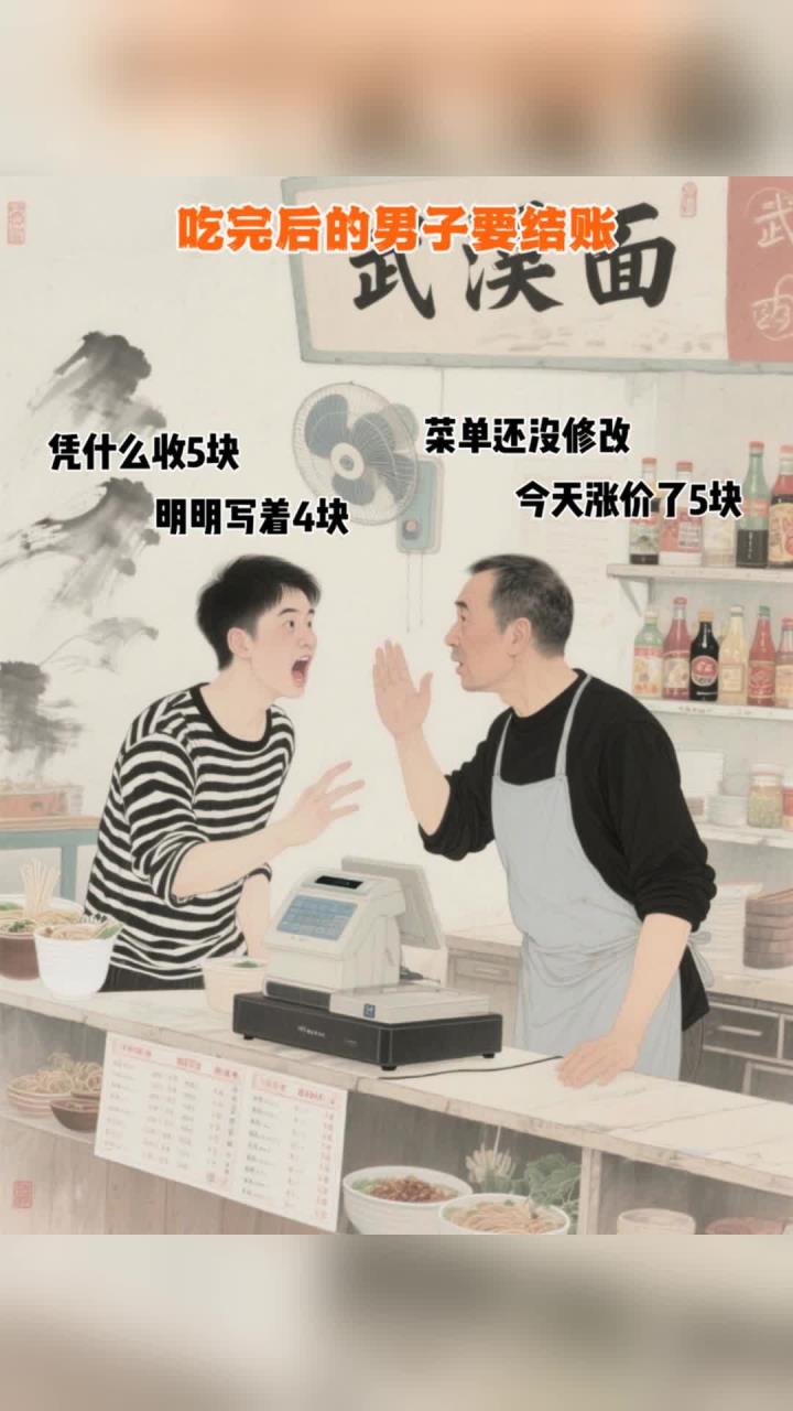 武汉热干面事件。忍一时风平浪静,退一步海阔天空法律科普