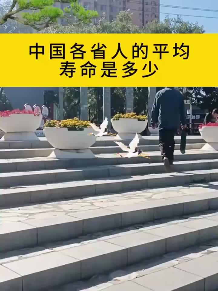 中国各省人的平均寿命是多少