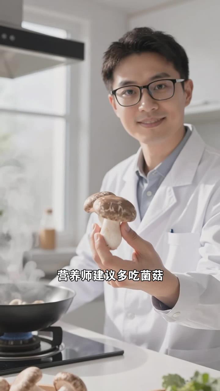 多吃菌菇食材增加营养,均衡饮食助力更好健康