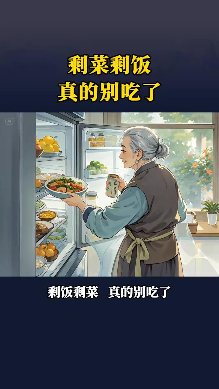 剩饭剩菜，千万不要再吃了，影响身体健康