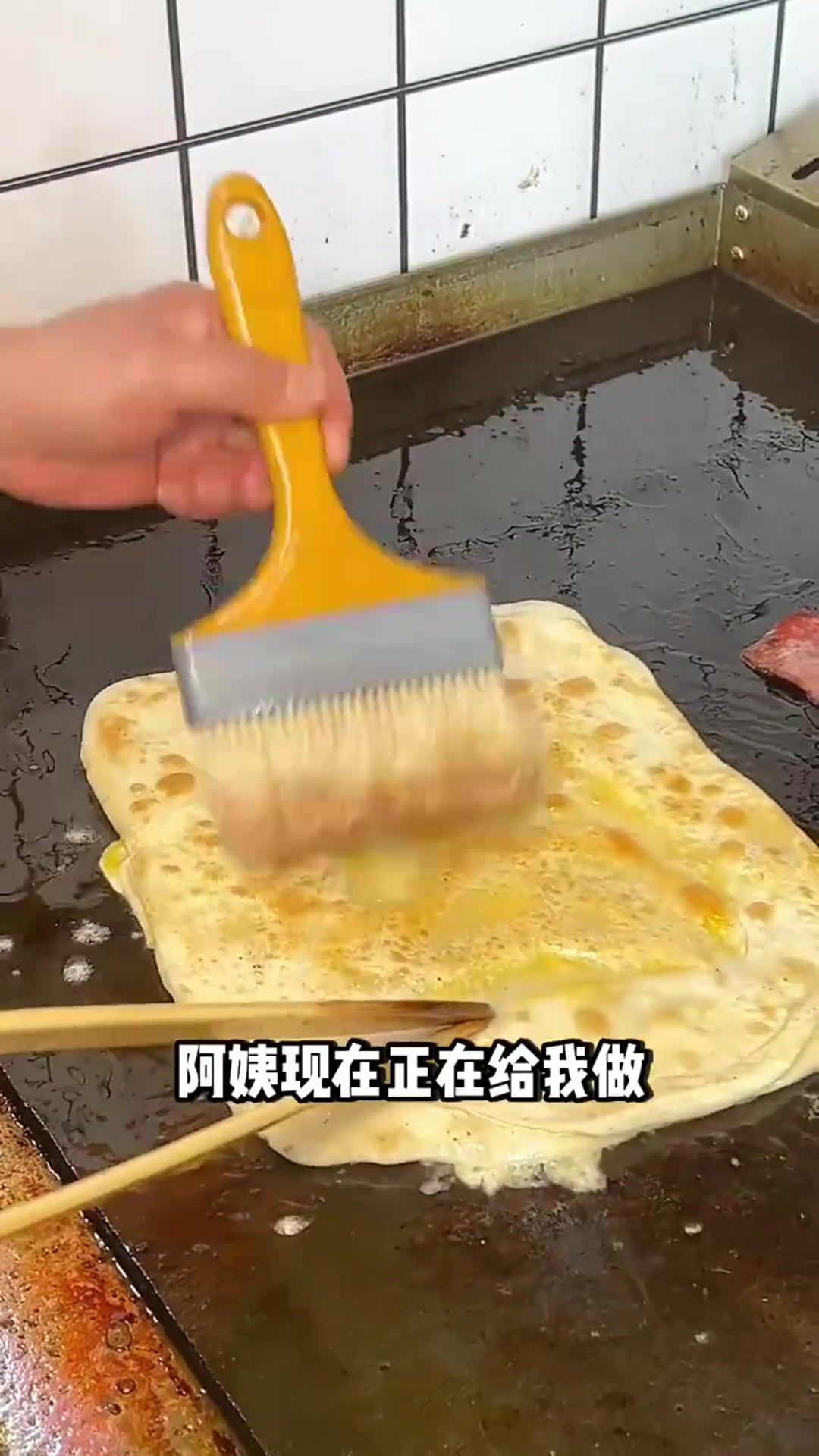 味秀才鸡蛋灌饼一个培根,居然这么便宜