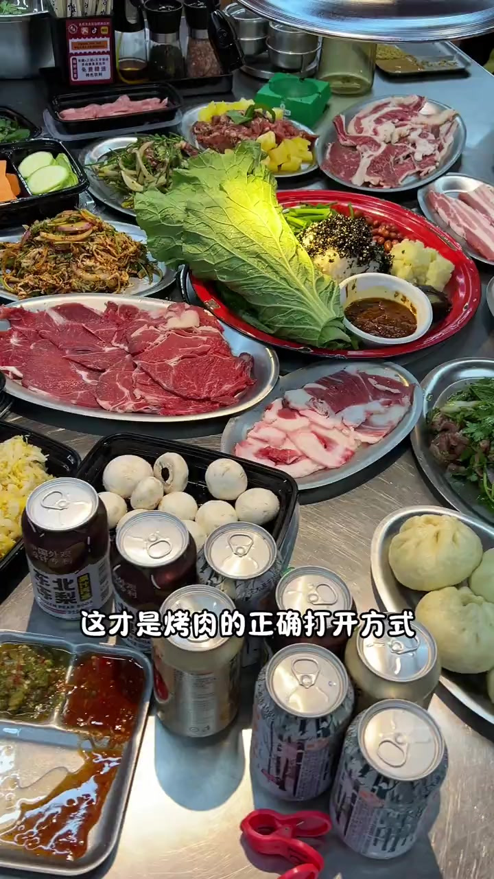 齐齐哈尔的烤肉是真有讲究啊 各种齐齐哈尔的大片肉