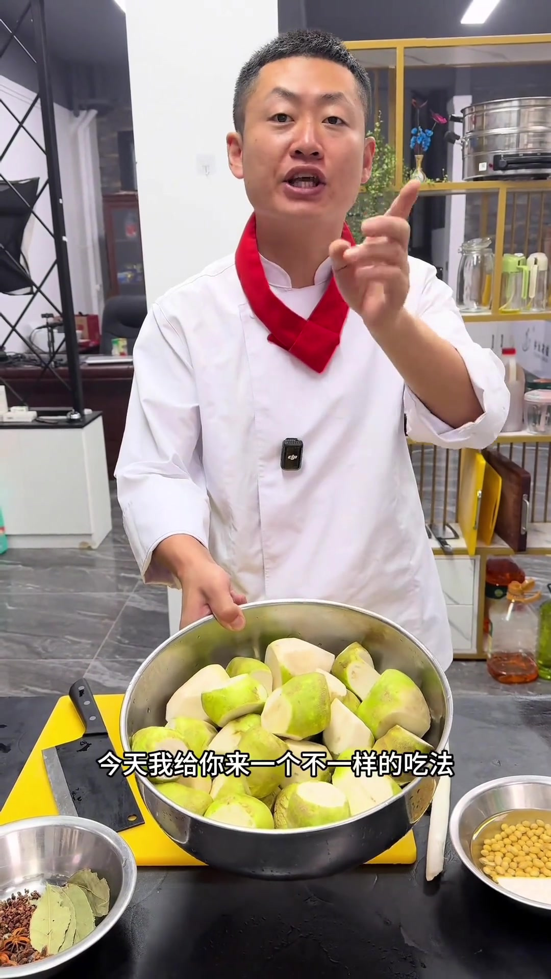 芥菜疙瘩,十个人九个人在家做不好!