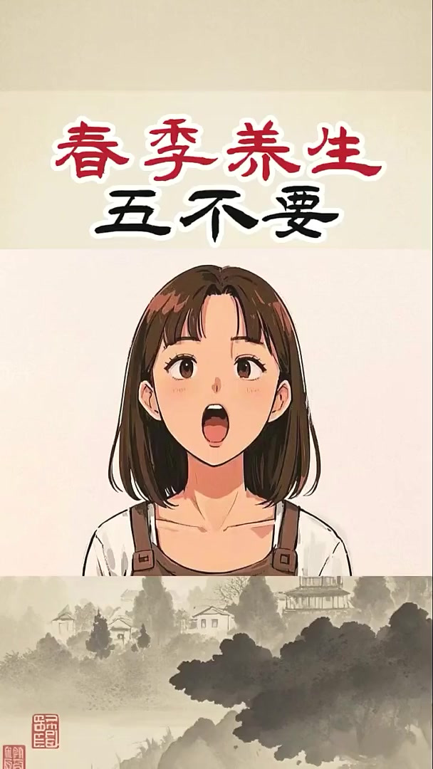 春天养生要注意五点