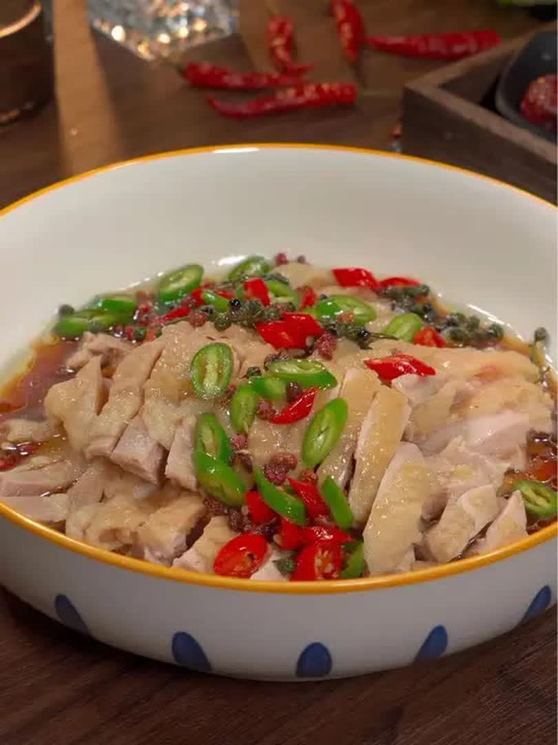 这个清香麻辣的椒麻鸡，试过一次就爱上