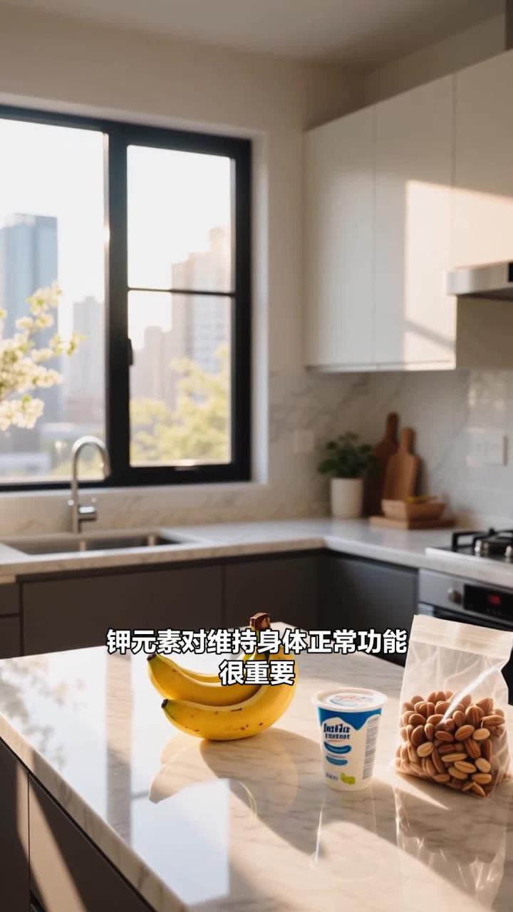 吃对香蕉干沙拉，健康养生补钾质～