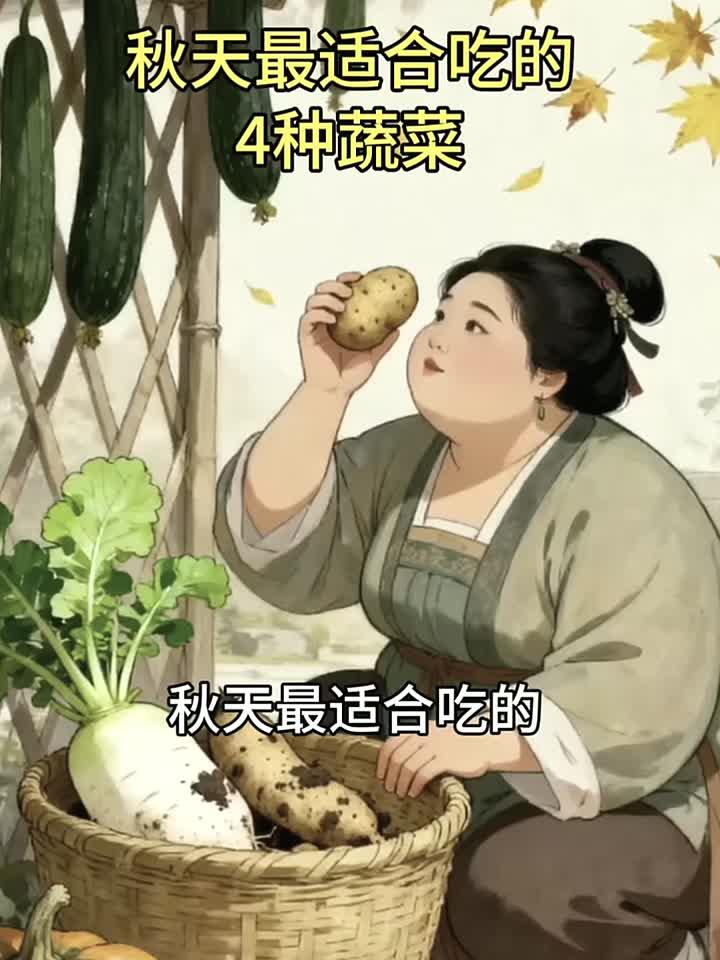 顺天循节气修身养太和,秋天最适合吃的4种蔬菜