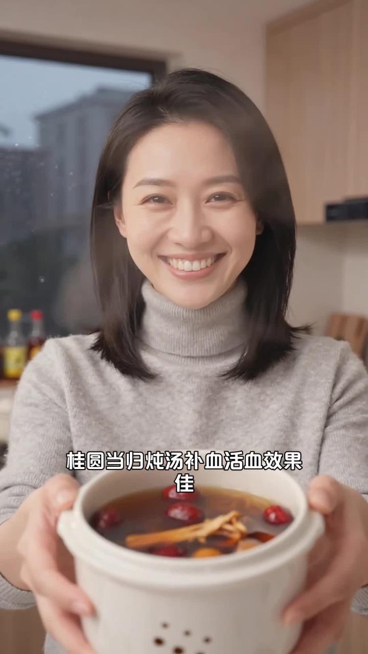 桂圆+当归炖汤,补血活血,经期后喝合适吗?