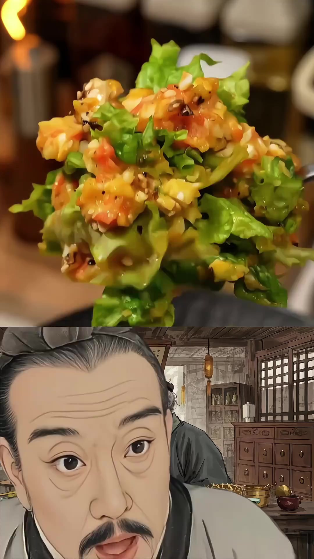 土豆鸡蛋拌生菜为什么能掉称!