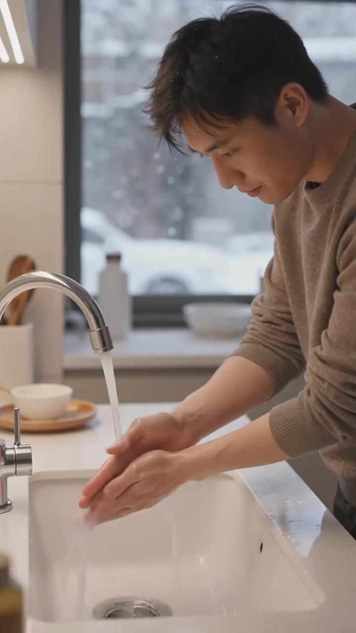 流感食护吃清炒苤蓝丝虾仁,补维生素 C,强化黏膜防御