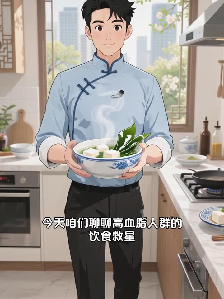 高血脂吃海带豆腐汤，降血脂补充碘