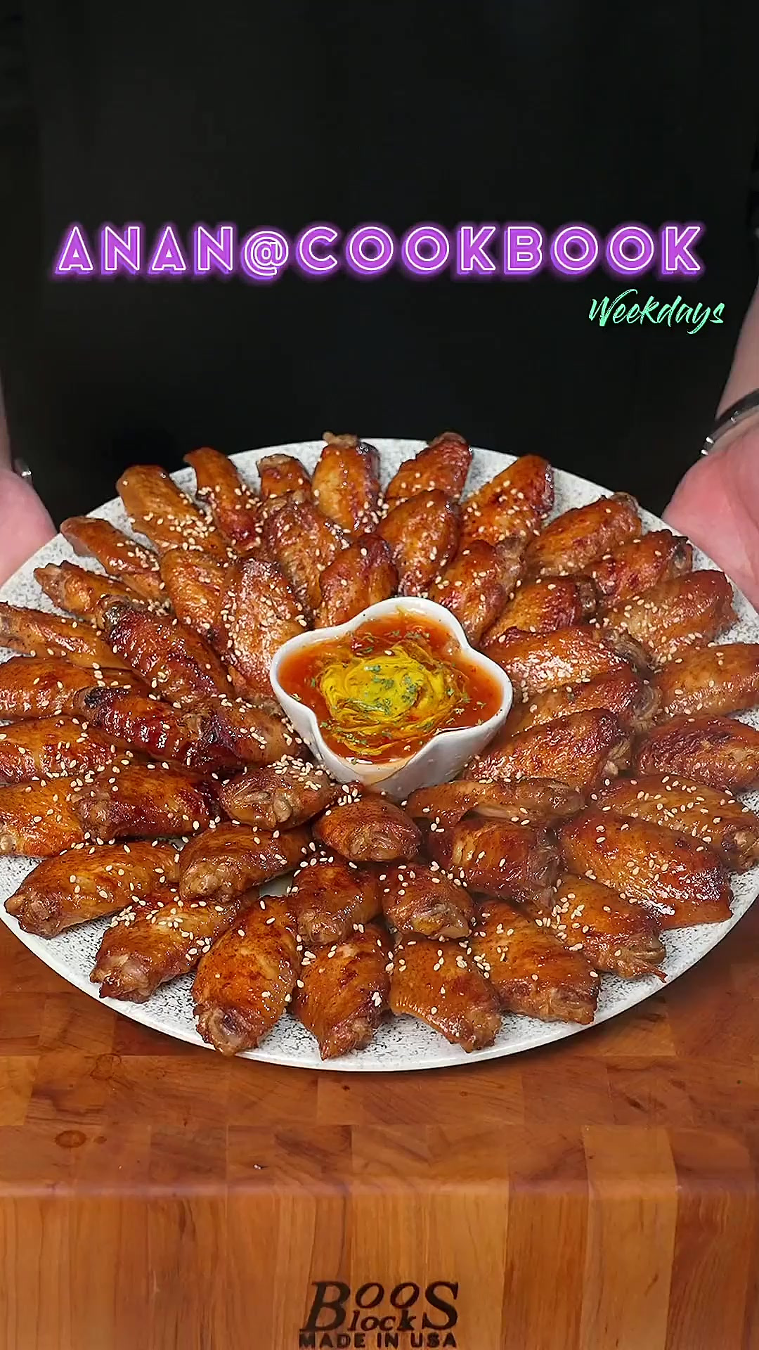 年底聚会大受欢迎的蜜汁烤鸡翅