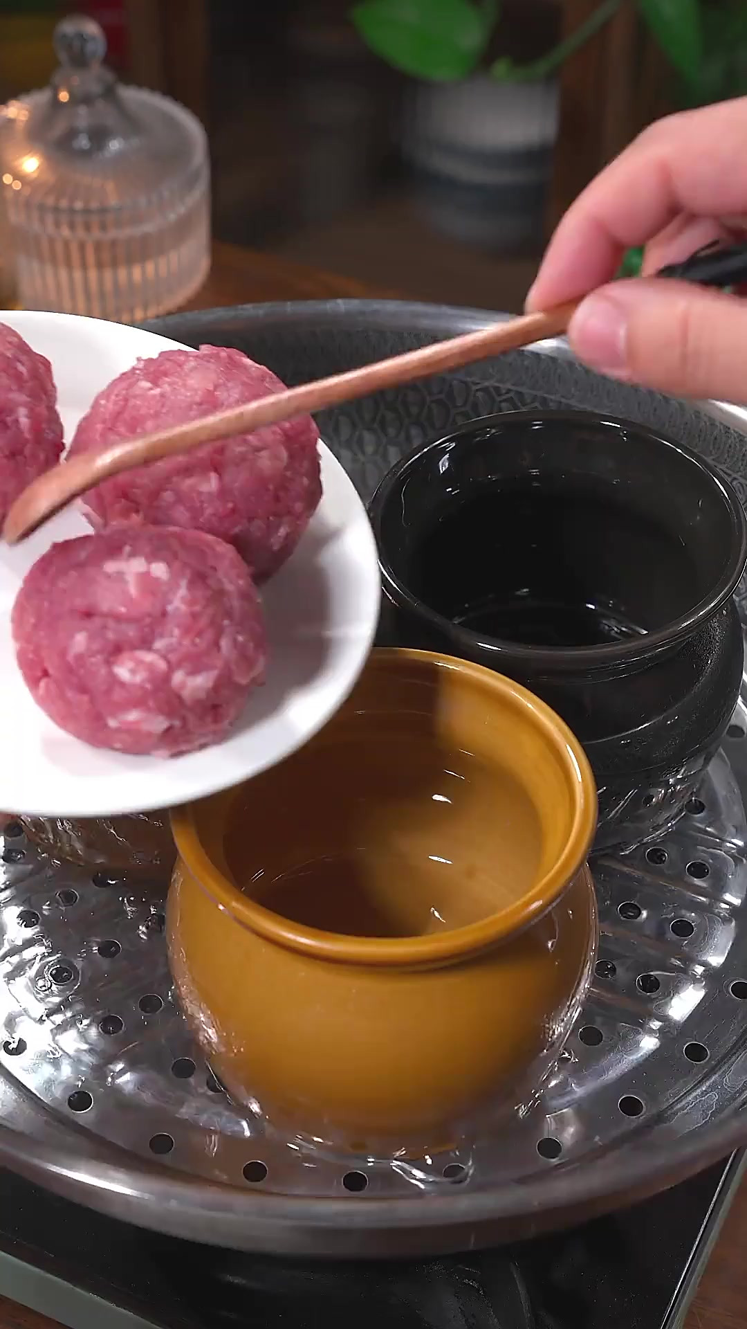 家里有小朋友的 一定要多给他炖这个山药肉末汤 汤鲜味美 营养