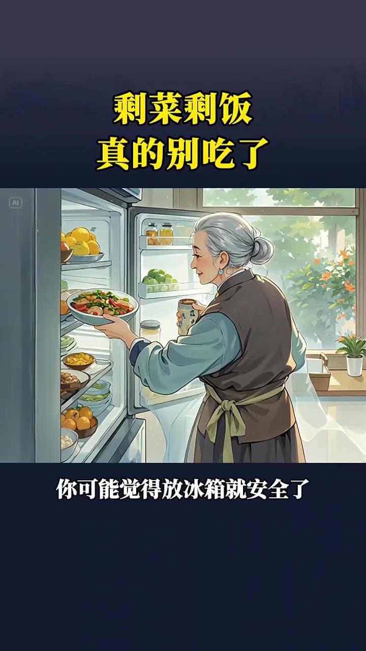 平凡日子养生,剩饭剩菜,千万不要再吃了,影响身体健康