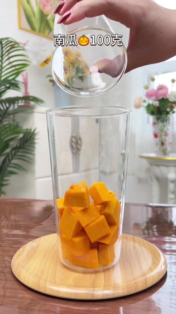 银耳南瓜小米糊