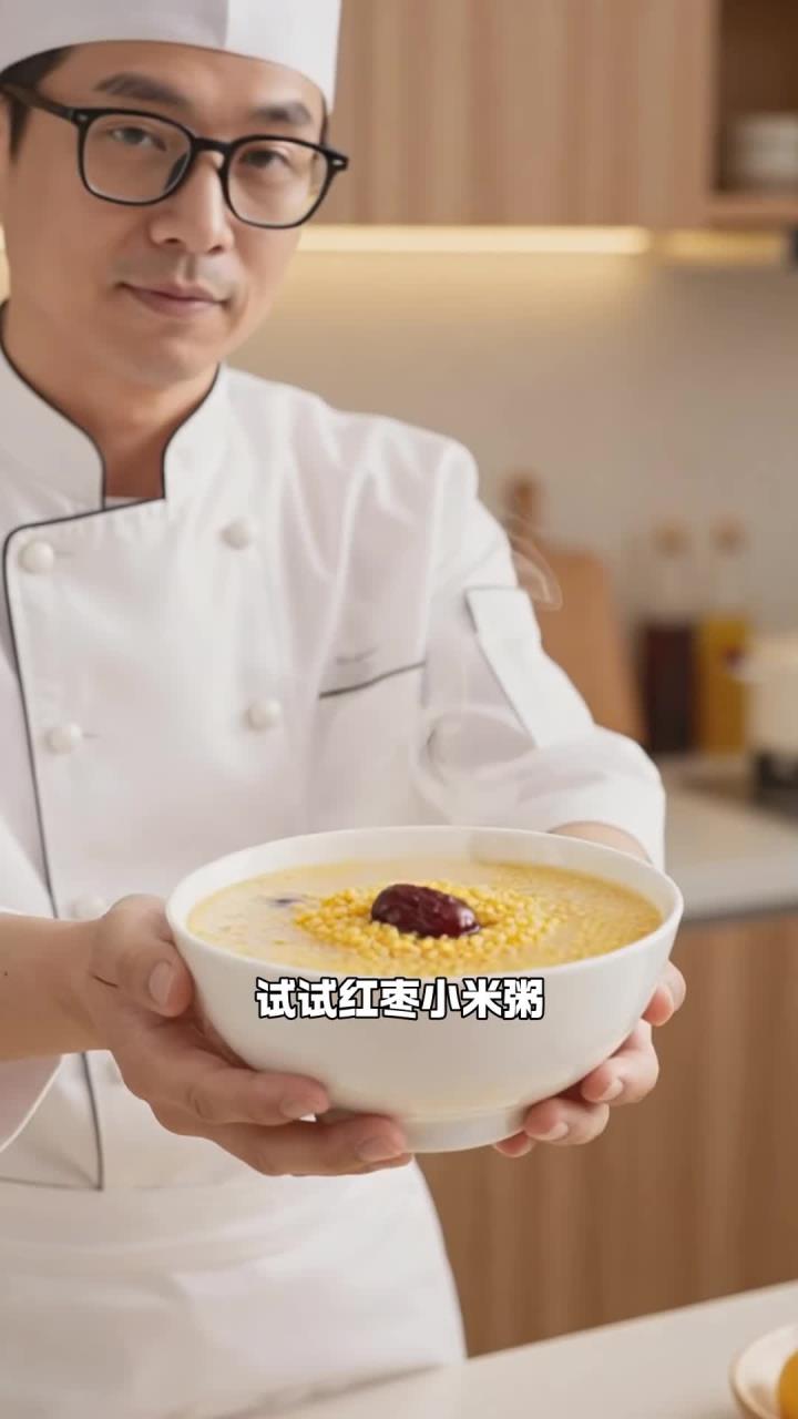 睡不好别单吃红枣!红枣小米粥,温热安神,睡得踏实更养人