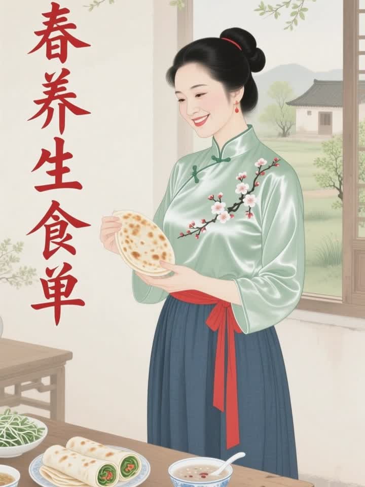 健康营养，食材营养巧搭配，立春咬春不白吃，健脾祛湿一步到位