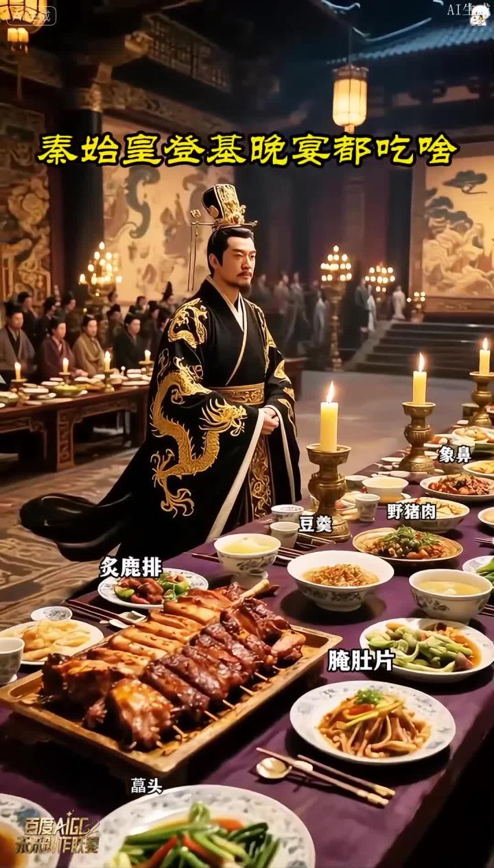 秦始皇登基晚宴菜单曝光，网友：不过如此