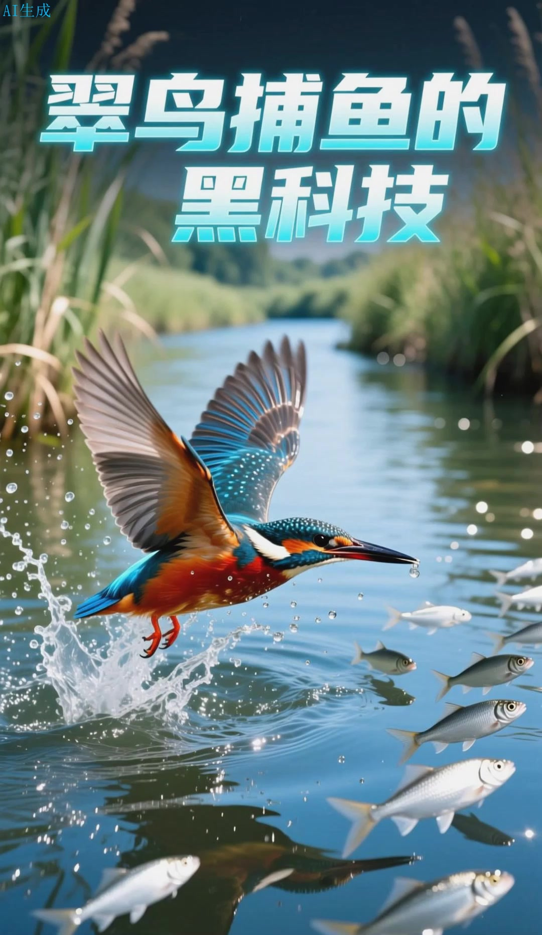 翠鸟捕鱼:眼睛防水之谜