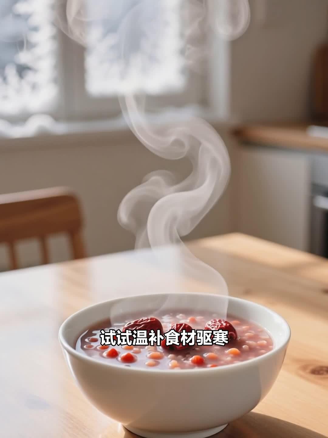 煮红枣粥 喝桂圆汤 吃板栗 温补食材驱寒气