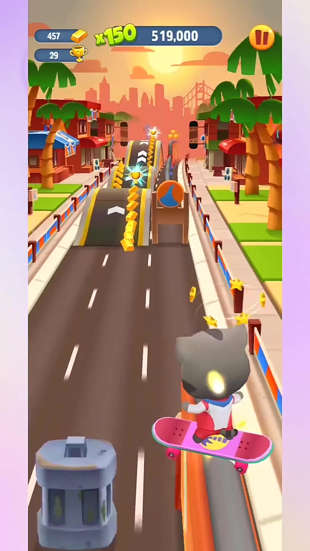 汤姆猫跑酷:跑酷大赛启幕,一起冲刺巅峰!