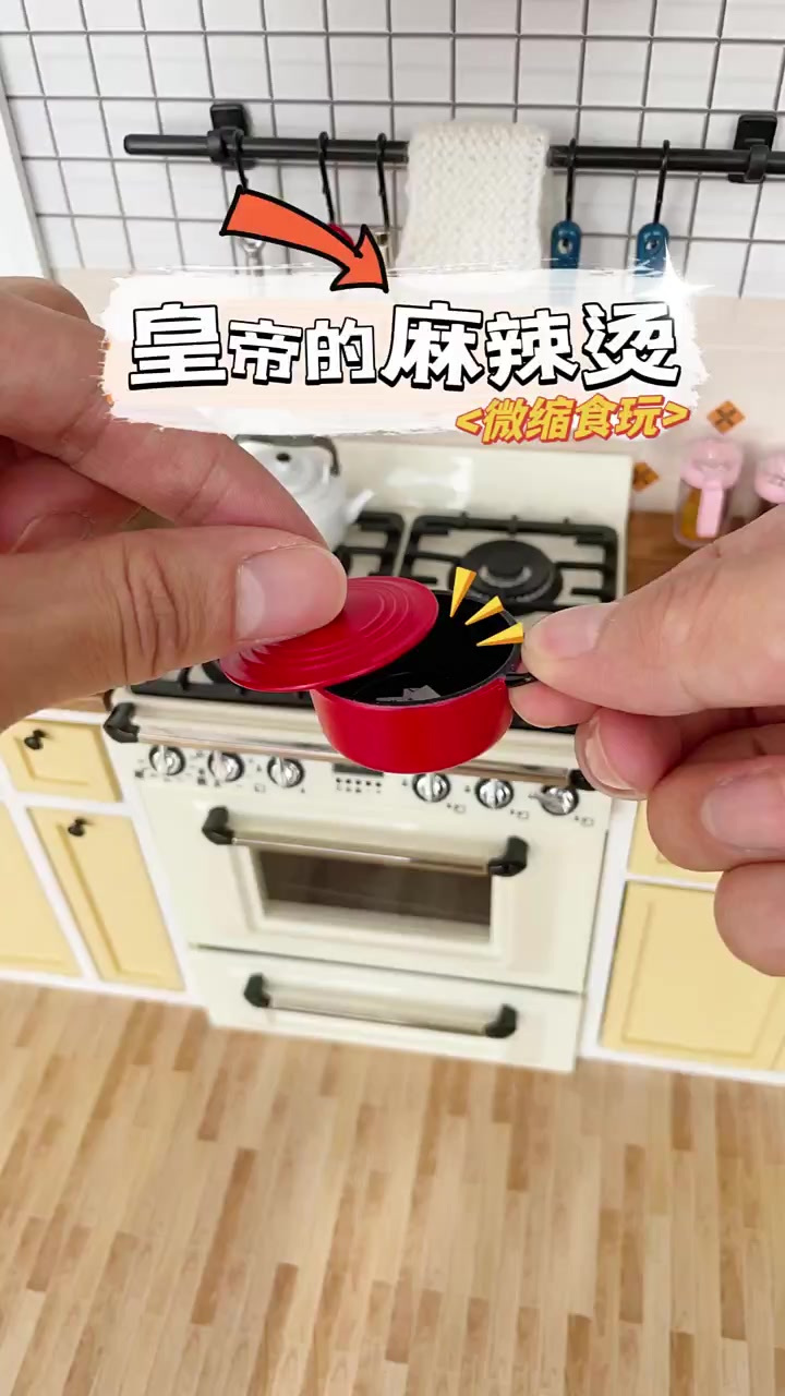 皇帝的麻辣烫！微缩食玩！