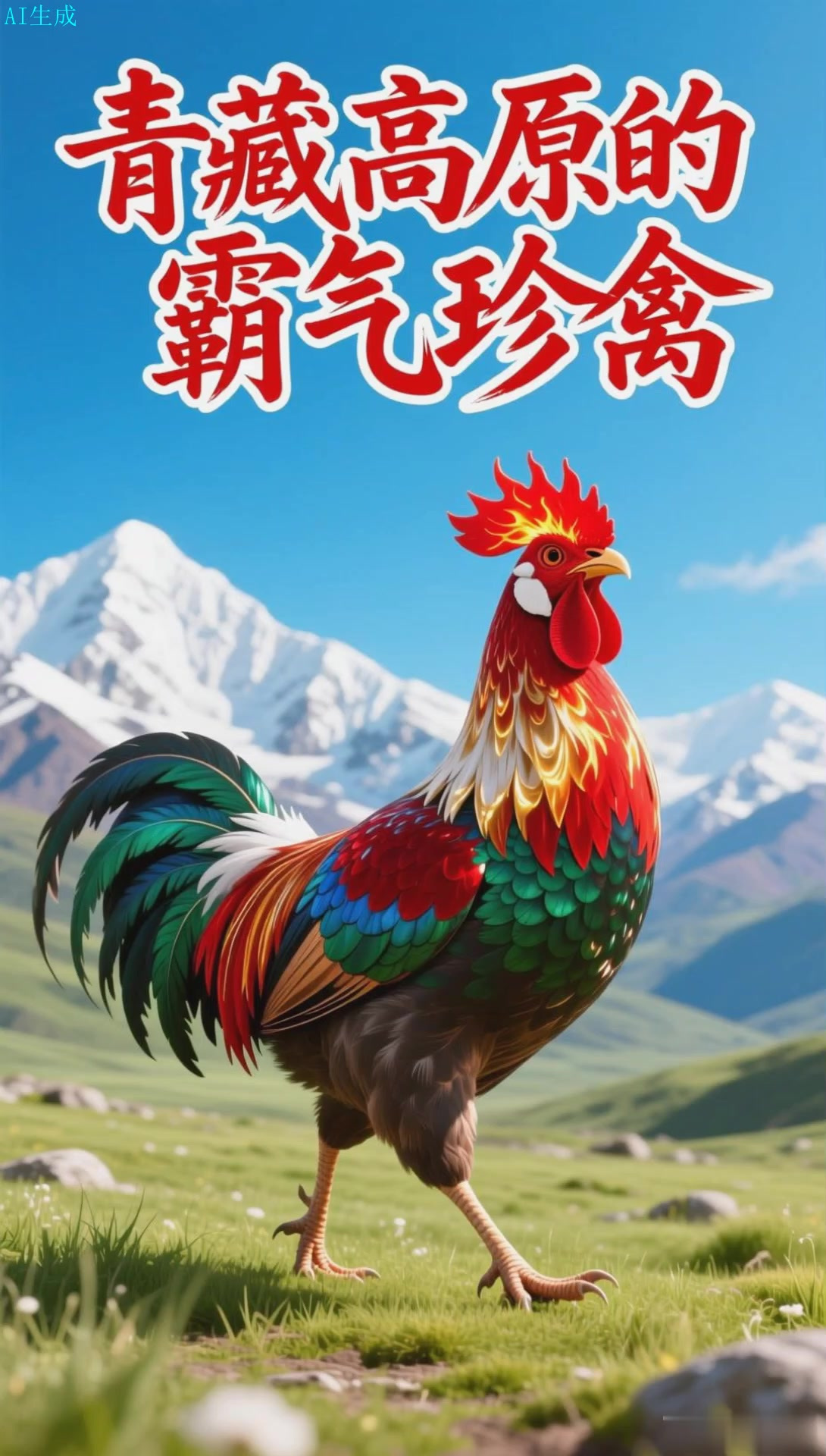 藏马鸡昂首阔步,青藏高原的霸气珍禽
