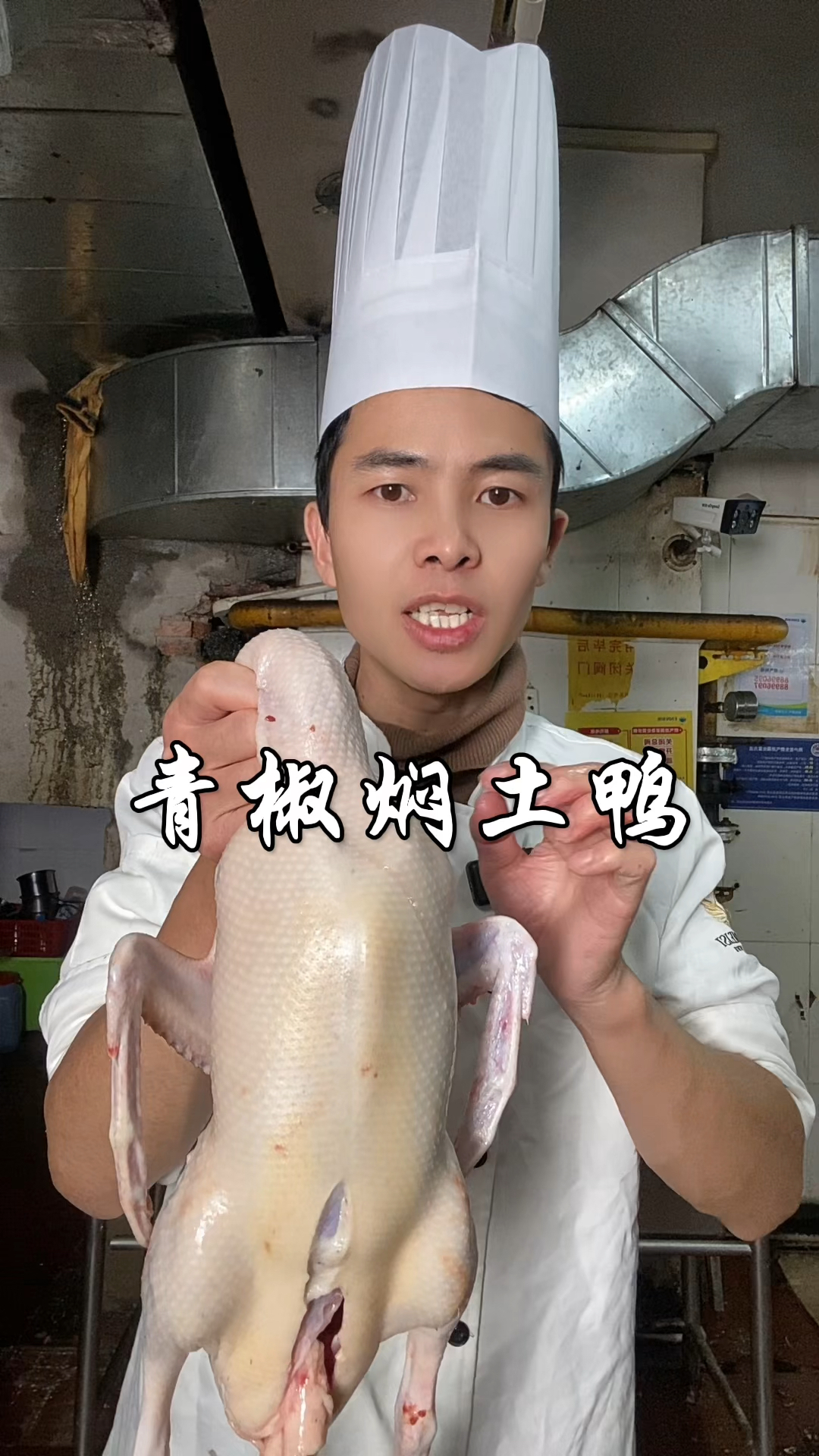 大厨分享湖南特色青椒焖鸭详细做法，鲜嫩可口，软烂入味超好吃