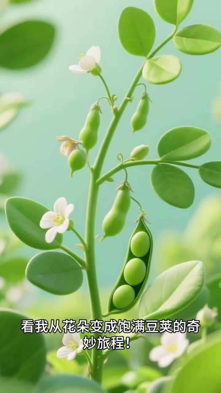 我是甜豆我可是蔬菜界的蛋白质小冠军