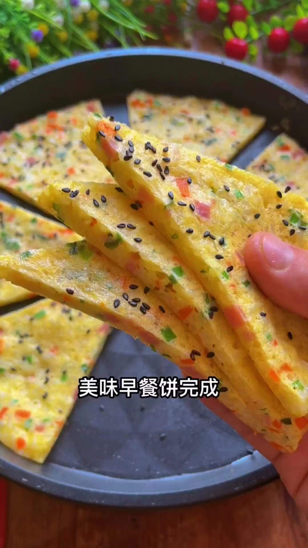 吃不完的剩米饭,跟我这样做成早餐饼,太好吃了