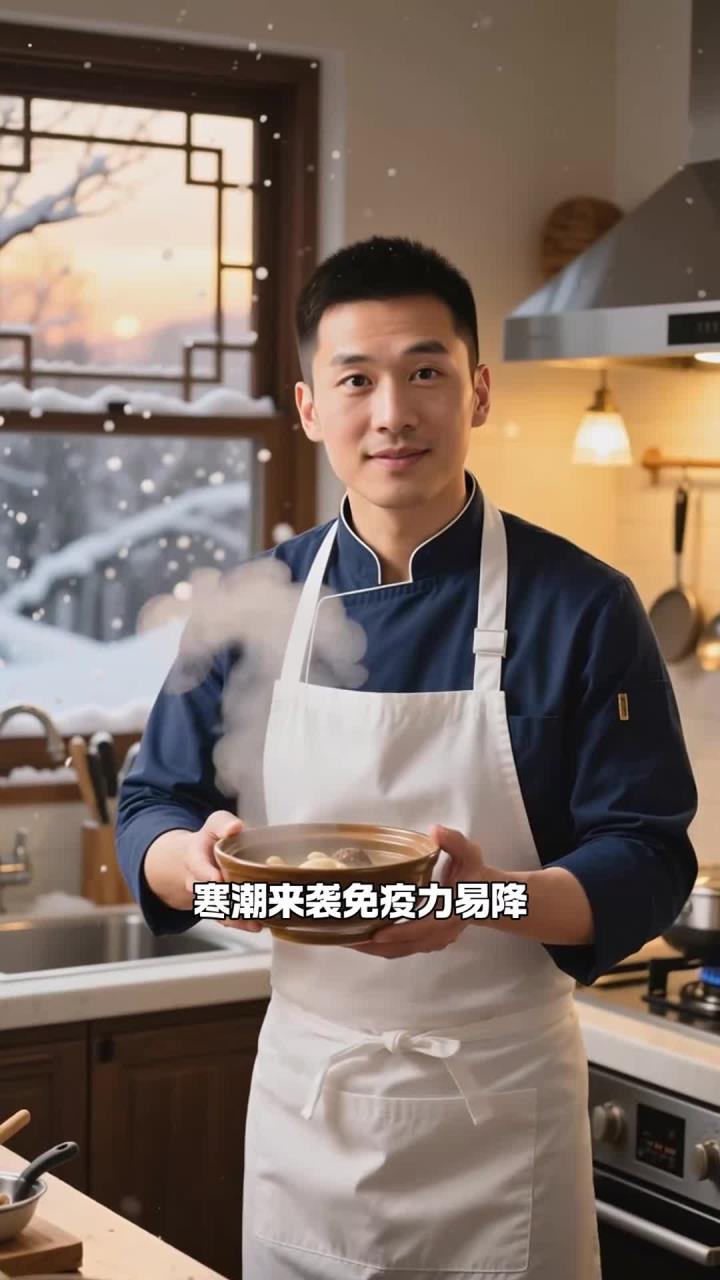 寒潮来袭炖锅土鸡,健康养生营养滋补强免疫～