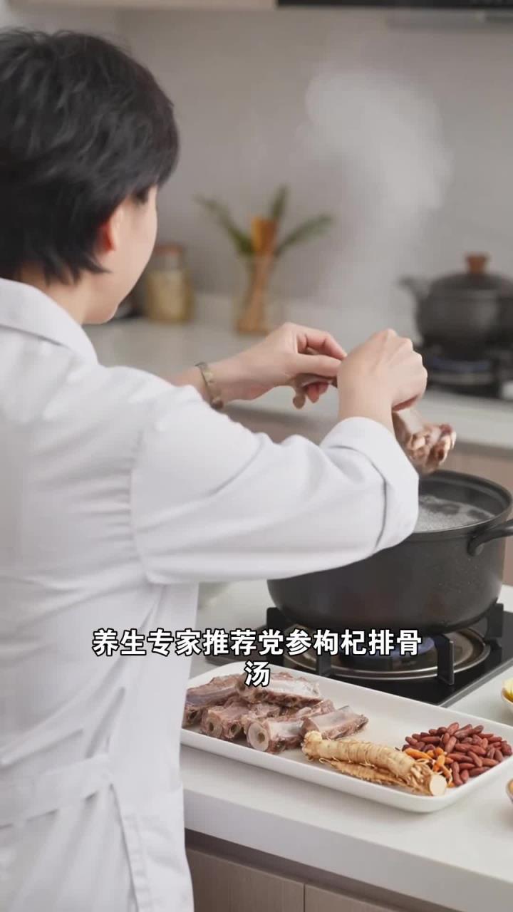 劳累过度浑身酸,炖点党参枸杞排骨汤,疲劳缓解更轻松