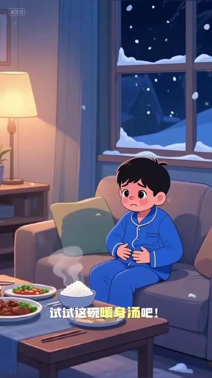冬季晚餐添碗番茄金针菇汤，补营养护肠道强身体素质